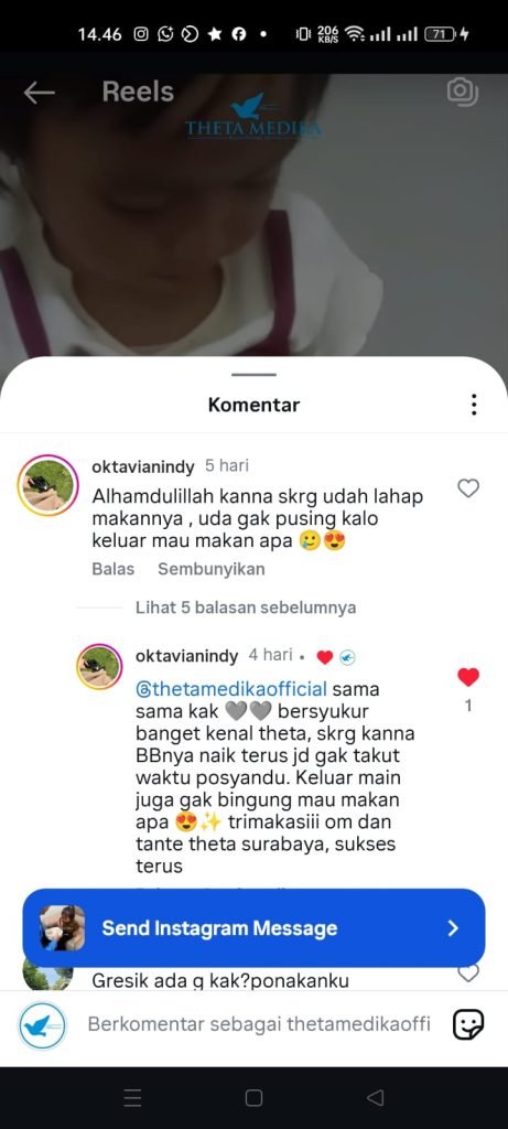 Kisah Kanna, Kemenangan Berat Badan, dan Ketenangan Hati di Thetamedika Surabaya